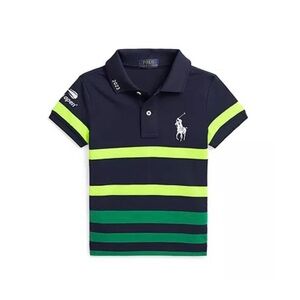 ★ NWT Polo Ralph Lauren Unisex Toddler US Open Performance Mesh Polo Shirt ★